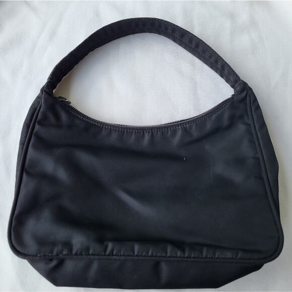 Prada Vintage Mini Black Nylon Original Hobo Bag - Picture 2 of 15